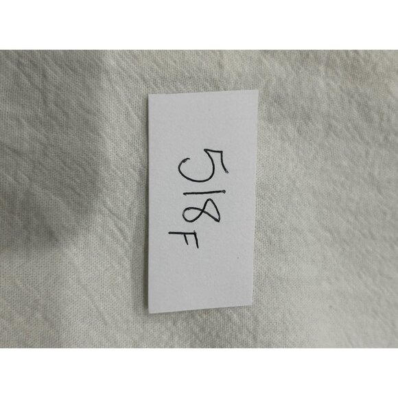 Vintage Ana R NWT Floral Embroidered White Cotton Sleeveless Dress Size Large - Picture 10 of 10